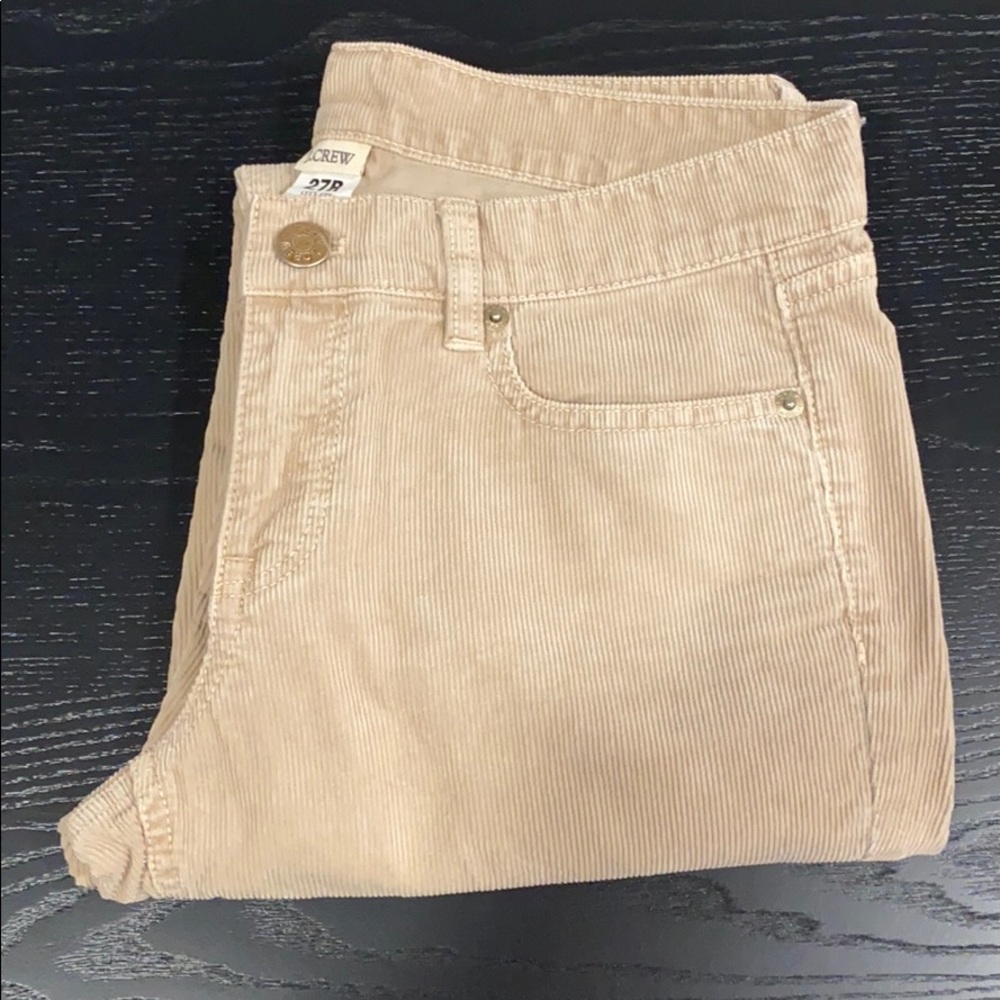 J.crew city fit corduroys